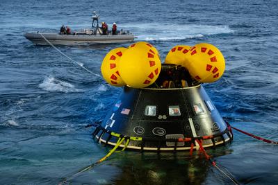 Recovery test aboard USS San Diego